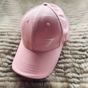 Gymshark Hat in Baby Pink - New, One Size